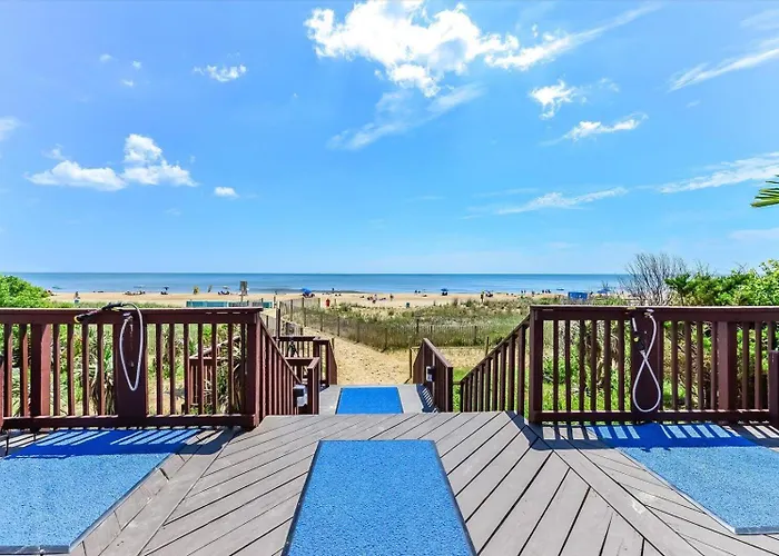 Beautiful 2 Story Side Ocean View 2 Bed Capri Ocean City